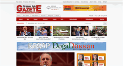 Desktop Screenshot of giresungazete.net